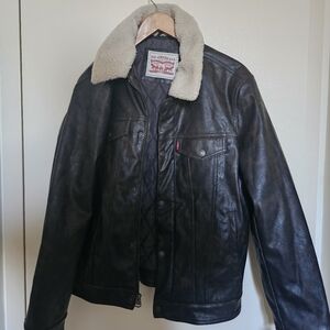 Levi leather jacket